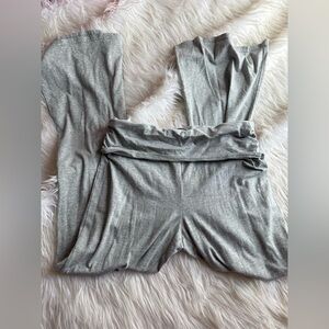 Gray Flare Soft Pants